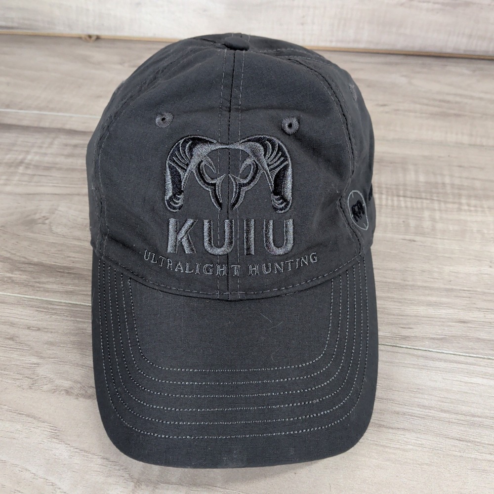 KUIU Ultralight Hunting Inner Circle Grey Adjustable One Size Adult Hat Cap